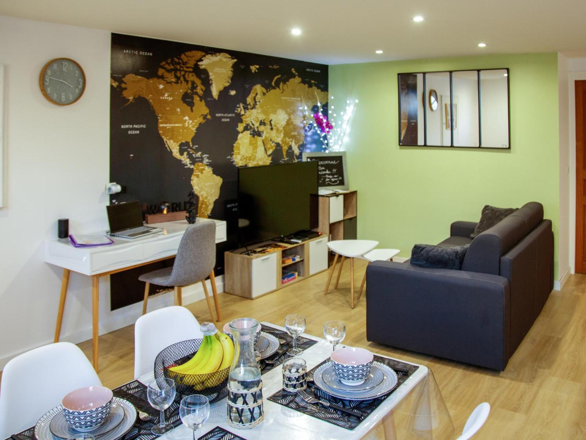 Le Concorde-Wifi-Clim-Parking-3Etoiles-Ockeys Apartment Bram Екстериор снимка